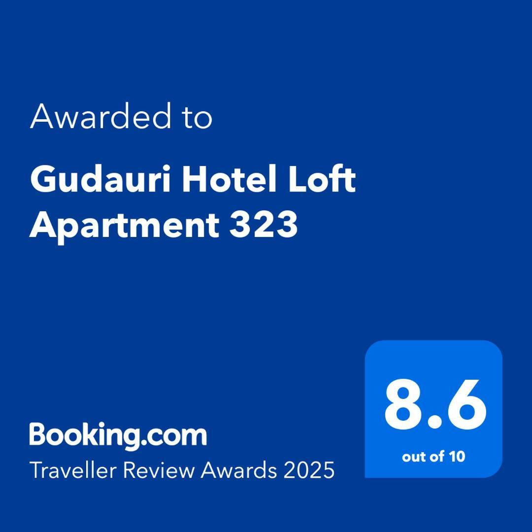 Gudauri Hotel Loft Apartment 323 Exterior foto